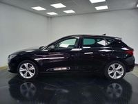 Usado Seat Leon FR 150 CV (110 kW) 2021 Negro Berlina