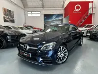 Usado Mercedes C200 184 CV (135 kW) 2021 Azul Descapotable
