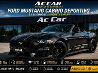 Usado Ford Mustang Convertible 290 CV (213 kW) 2020 Negro Descapotable