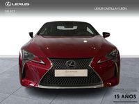 Usado Lexus LC 500 Luxury Line 480 CV (353 kW) 2024 Rojo Descapotable
