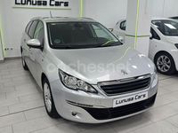Usado Peugeot 308 SW Style 120 CV (88 kW) 2016 Azul Familiar