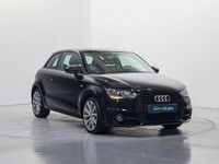 Usado Audi A1 86 CV (63 kW) 2014 Negro Utilitario