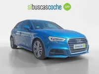 Usado Audi A3 116 CV (85 kW) 2019 Azul Berlina
