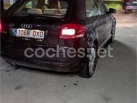 Usado Audi A3 Attraction 115 CV (84 kW) 2006 Negro Utilitario