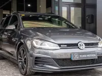 Usado VW Golf VII GTD 184 CV (135 kW) 2018 Gris Familiar