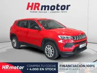 Usado Jeep Compass Night Eagle 131 CV (96 kW) 2023 Rojo SUV