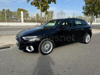 Usado Audi A3 116 CV (85 kW) 2021 Negro Berlina