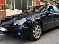 Usado Mercedes C320 Avantgarde 218 CV (160 kW) 2001 Azul Berlina