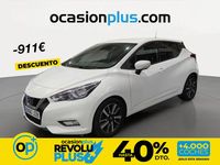 Usado Nissan Micra Acenta 71 CV (52 kW) 2017 Blanco Utilitario