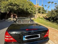 Usado Mercedes SLK200 136 CV (100 kW) 2000 Negro Descapotable