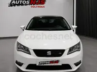 Usado Seat Leon Style 105 CV (77 kW) 2013 Blanco Berlina