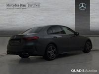 Usado Mercedes C300e AMG line 313 CV (230 kW) 2024 Gris selenita