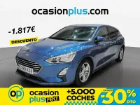 Usado Ford Focus Trend+ 125 CV (91 kW) 2019 Azul Berlina