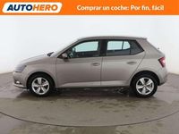Usado Skoda Fabia Ambition 90 CV (66 kW) 2017 Gris Utilitario