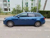 Usado Seat Leon ST Style 105 CV (77 kW) 2014 Azul Familiar