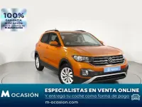 Usado VW T-Cross Advance 110 CV (80 kW) 2022 Naranja SUV