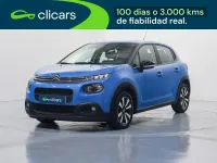 Usado Citroën C3 Feel 110 CV (80 kW) 2019 Azul Utilitario