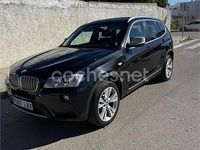 Usado BMW X3 177 CV (130 kW) 2011 Negro SUV