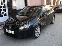 Usado VW Golf VI Advance 110 CV (80 kW) 2009 Negro Utilitario