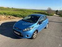 Usado Ford Fiesta Trend 82 CV (60 kW) 2010 Azul Utilitario