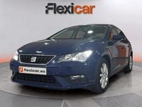 Usado Seat Leon Reference 115 CV (84 kW) 2018 Azul Berlina