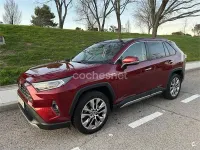 Usado Toyota RAV4 Hybrid Luxury 218 CV (160 kW) 2021 Granate SUV