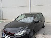 Usado VW Golf VI Sport 160 CV (117 kW) 2010 Negro Utilitario