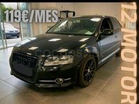Usado Audi A3 Attraction 105 CV (77 kW) 2012 Negro Utilitario