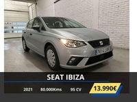 Usado Seat Ibiza Reference 80 HP (58 kW) 2021 Cinzento Citadino