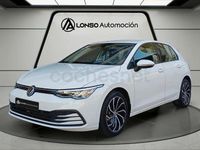 Usado VW Golf VIII Life 110 CV (80 kW) 2021 Blanco Familiar