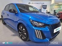 Usado Peugeot 208 Allure 102 CV (75 kW) 2025 Azul Utilitario