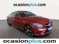 Usado Mercedes C200 184 CV (135 kW) 2018 Rojo Coupe