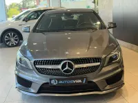 Usado Mercedes CLA200 AMG line 136 CV (100 kW) 2014 Gris / plata Coupe