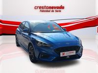 Usado Ford Focus ST-Line 125 CV (91 kW) 2019 Azul Berlina