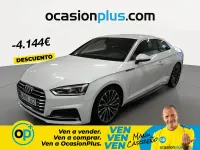 Usado Audi A5 S-Line 190 CV (139 kW) 2017 Blanco Coupe