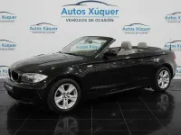 Usado BMW 120 Cabriolet 177 CV (130 kW) 2009 Negro Descapotable