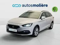 Usado Seat Leon Style 110 CV (80 kW) 2023 Blanco Familiar
