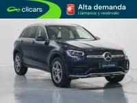 Usado Mercedes GLC300 122 CV (89 kW) 2022 Azul SUV