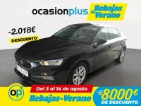 Usado Seat Leon Style 116 CV (85 kW) 2025 Negro Berlina