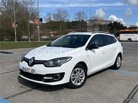 Usado Renault Mégane GrandTour LIMITED 110 CV (80 kW) 2015 Blanco Familiar