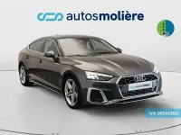 Usado Audi A5 S-Line 163 CV (119 kW) 2020 Gris Coupe