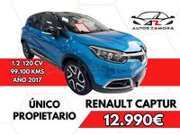 Usado Renault Captur XMOD 120 CV (88 kW) 2017 Azul SUV
