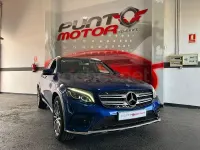 Usado Mercedes GLC250 211 CV (155 kW) 2019 Azul SUV