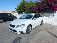 Usado Seat Leon ST CONNECT 125 CV (91 kW) 2015 Blanco Familiar