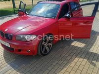 Usado BMW 118 122 CV (89 kW) 2007 Rojo Utilitario