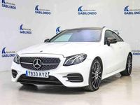Usado Mercedes E220 196 CV (144 kW) 2019 Blanco Coupe