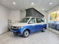 Usado VW California Beach 150 CV (110 kW) 2021 Azul Van