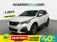 Usado Peugeot 3008 Allure 130 CV (95 kW) 2019 Blanco SUV