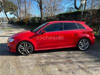 Usado Audi A3 S-Line 110 CV (80 kW) 2017 Rojo Berlina
