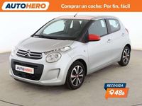 Usado Citroën C1 Feel 82 CV (60 kW) 2017 Plateado Utilitario